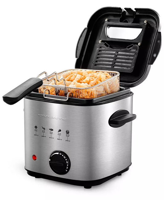 Electric Deep Fryer with Removable Basket