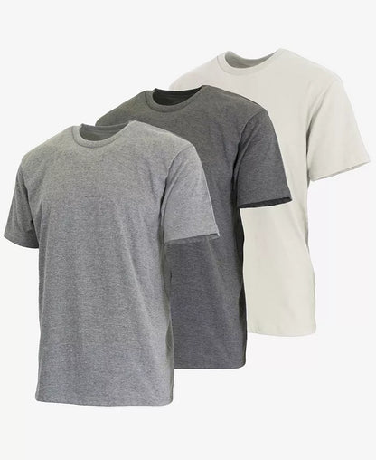 Men'S Short Sleeve Crew Neck Classic T-Shirt, Pack of 3