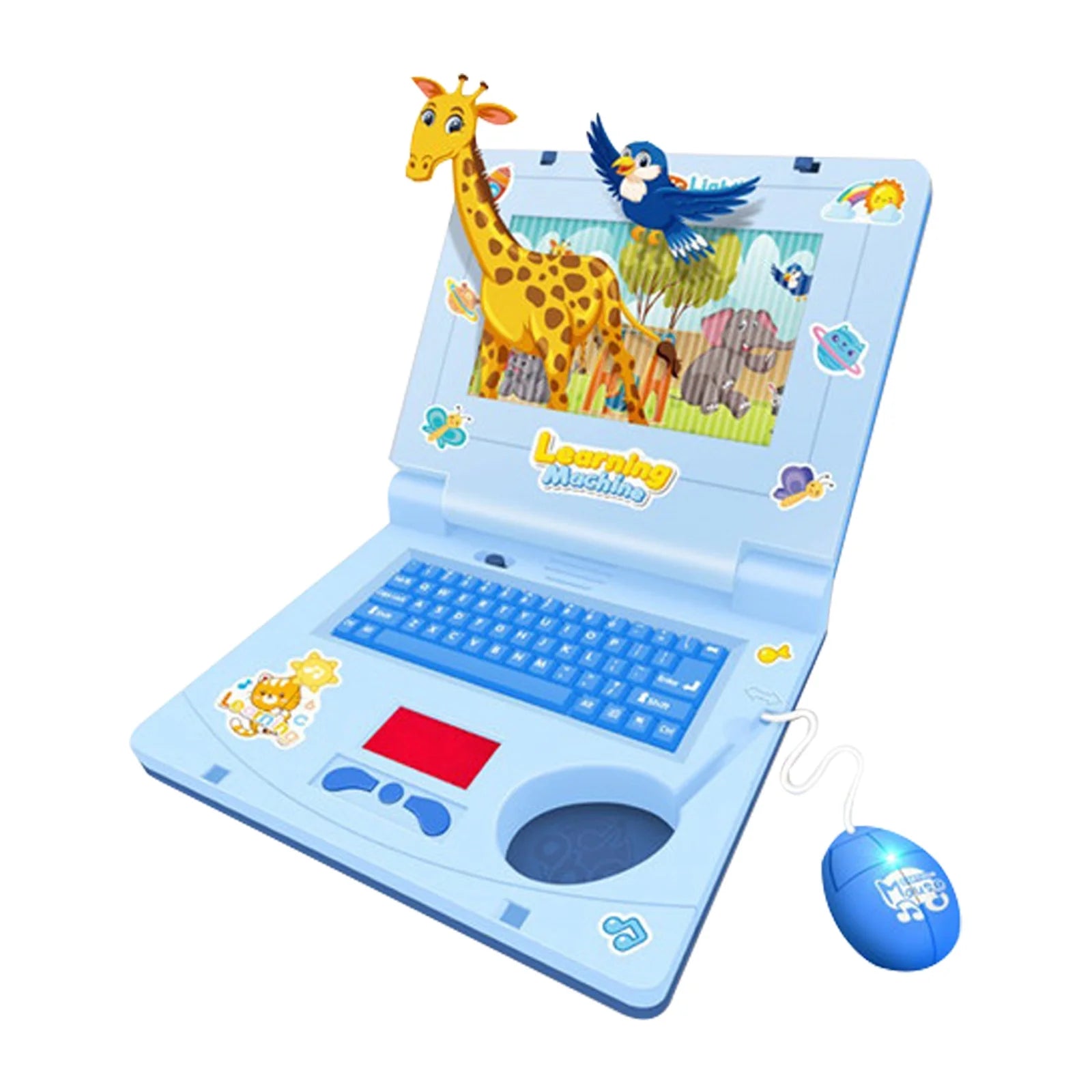 Kids Laptop, Educational Learning Computer for Kids Ages 3+, Sound Effects & Music! Girls Toy Pretend Laptop