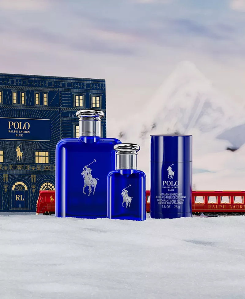 Men'S 3-Pc. Polo Blue Eau De Toilette Gift Set